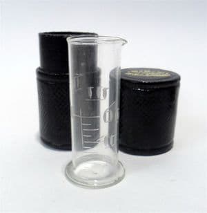 Antique Vintage Medical Chemist Cased Minim Measure Hand Chemist Bournemouth Doctors Nurses Hospital