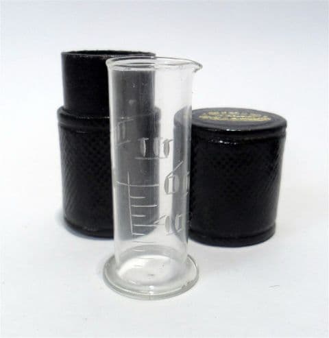 Antique Vintage Medical Chemist Cased Minim Measure Hand Chemist Bournemouth Doctors Nurses Hospital