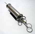 Antique Vintage Medical W H Bailey Son Oxford Street London Ear Syringe Doctors Nurses Hospital