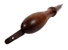 Antique Vintage Tool Wood & Brass Pad Saw Circa  1930s Handle Hacksaw Drywall Key Hole Horrocks?