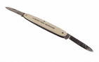 Antique Wards Sheffield Folding Folder Souvenir Pocket Knife Present from Morecambe Ivorine 1920s