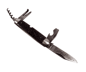 Antique Wheatley Brothers Sheffield Multi Pocket Wheat Sheaf Knife Knive Stag Horn Scales Corkscrew