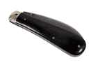 Antique William Rodgers Sheffield Tacklers Pocket Knife Knive Ebony Scales Textile Mill Loom