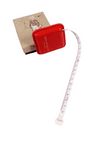 Boxed Post Vintage Paul Costelloe London Sewing Hand Bag Push Button Retractable Tape Measure