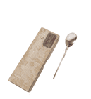 Boxed Vintage English Sterling Roman Corinium Goose Neck Silver Spoon Leonard Jones Cirencester