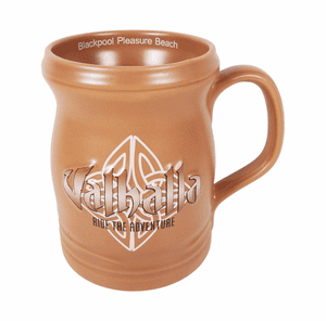 Collectable Blackpool Pleasure Beach Valhalla Water Ride the Adventure Ceramic Bar Tankard Viking