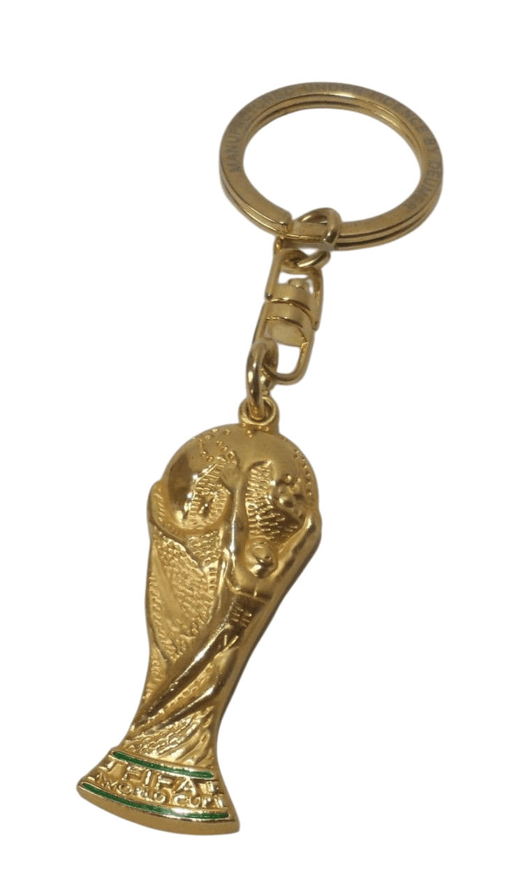 Collectable Deumer Germany 2006 Fifa World Cup Gold Plated & Enamel Keyring Key Ring Football Sport