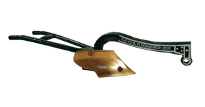 CSVVS Cumbria Steam Gathering Green Painted Cast Metal & Brass Model of Plough Plow Flookburgh 2009