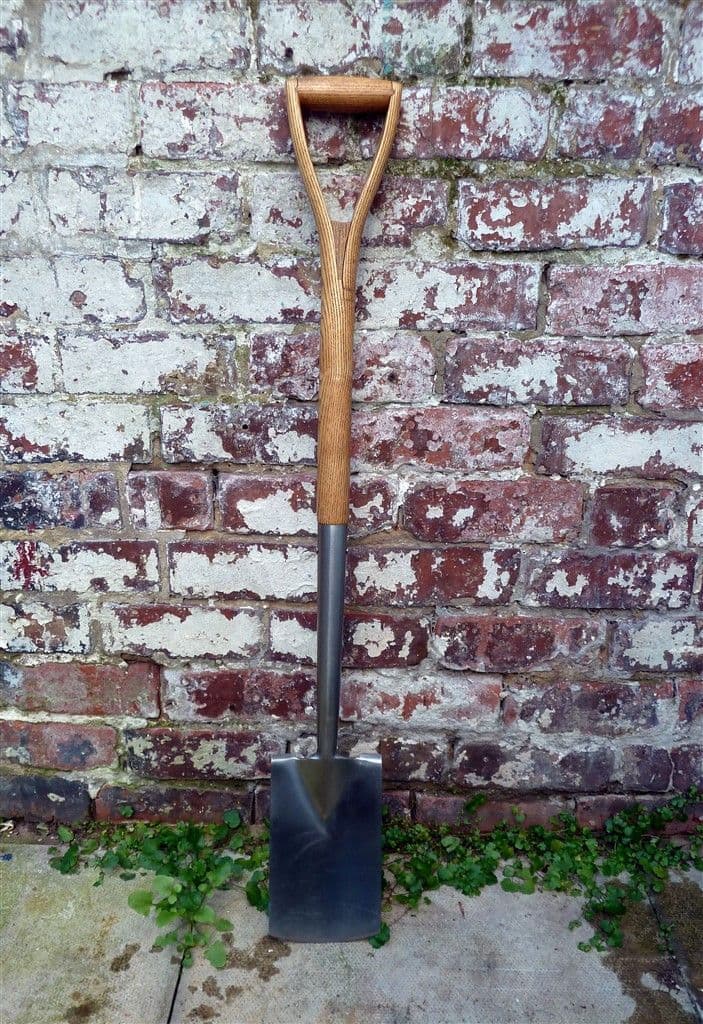 Gardening Tool Superb Quality Small Border Stainless Steel Spade Garden Sturdy Strong Wood Shaft