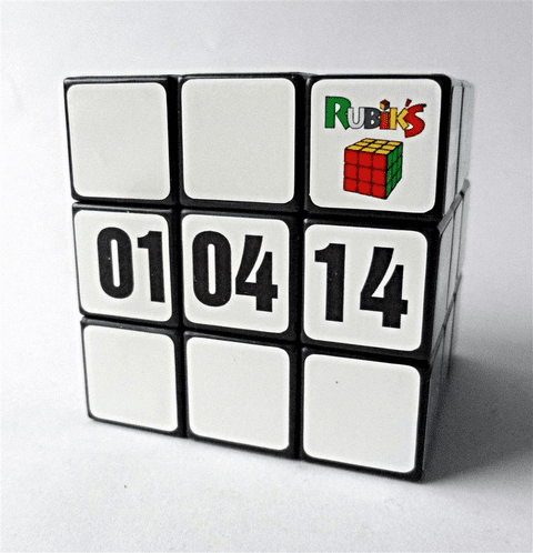 Genuine Original 2014 NS&I National Savings ATOS Promotional Advertising Rubik's Cube As New Rubiks