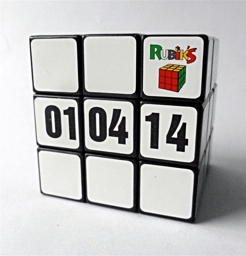 Genuine Original 2014 NS&I National Savings ATOS Promotional Advertising Rubik's Cube As New Rubiks