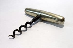 HTF Antique 1873 Reg Design English George Wright Charles Bailey Roundlet Folding Pocket Corkscrew