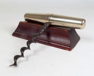 HTF Antique English Carr of Liverpool S Eddowes Roundlet Folding Pocket Corkscrew Circa 1880-90s