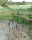 Large Metal Penny Farthing Big Wheel Cycle Bicycle Bike Wall Art Home Garage Garden Decor 30