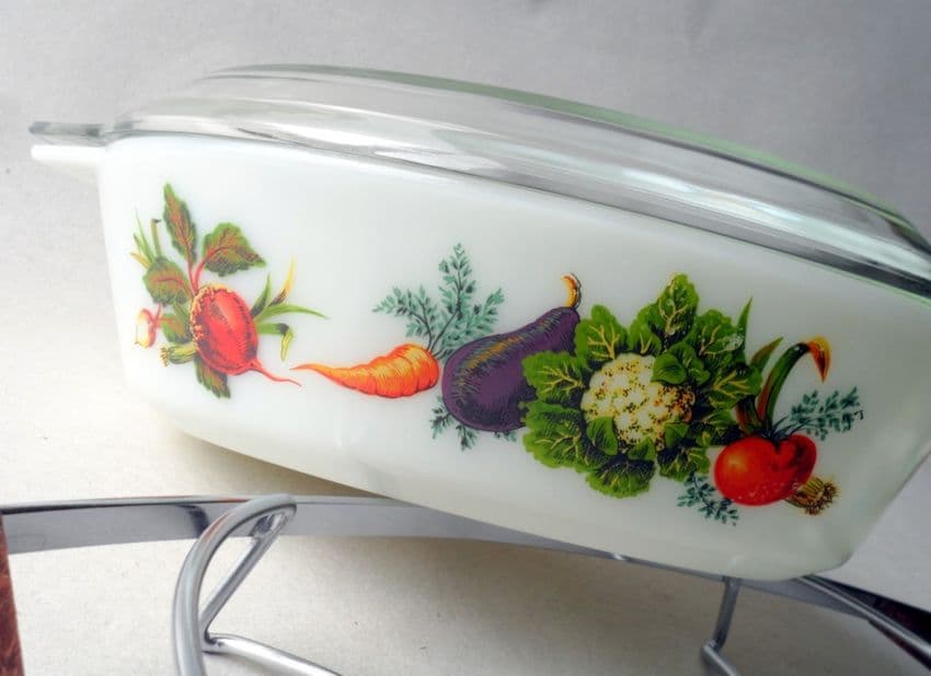 Mint Boxed Vintage Kitchen Tableware JAJ Pyrex Tuscany Market Garden 2 ...
