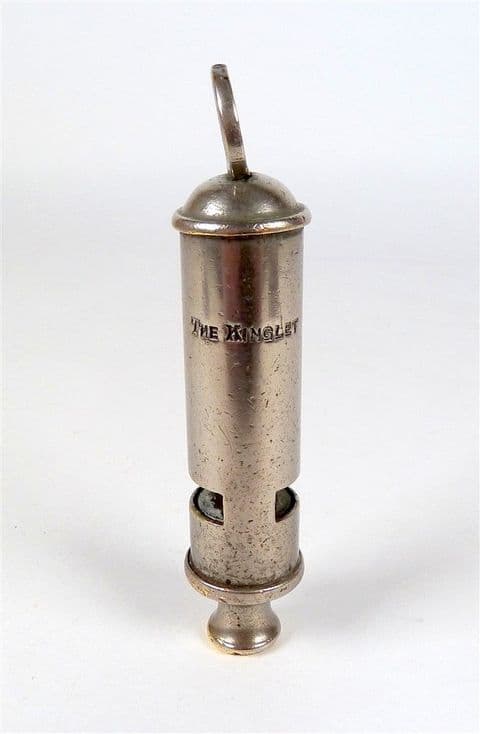 Original Antique Hudson The Kinglet Whistle GSW Circa 1920s v3 Thin Loop Military Police