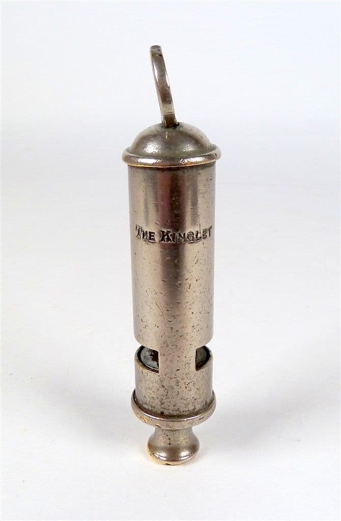 Original Antique Hudson The Kinglet Whistle GSW Circa 1920s v3 Thin Loop Military Police