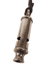 Original Antique Military WW1 1915 J Hudson Co Birmingham Hudson's Patent Whistle 5727-08 c/w Strap