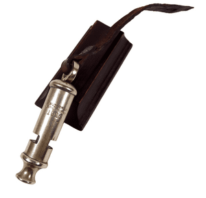 Original Antique Military WW1 1916 J Hudson Co Birmingham Hudson's Patent Whistle 5727-08 Strap!