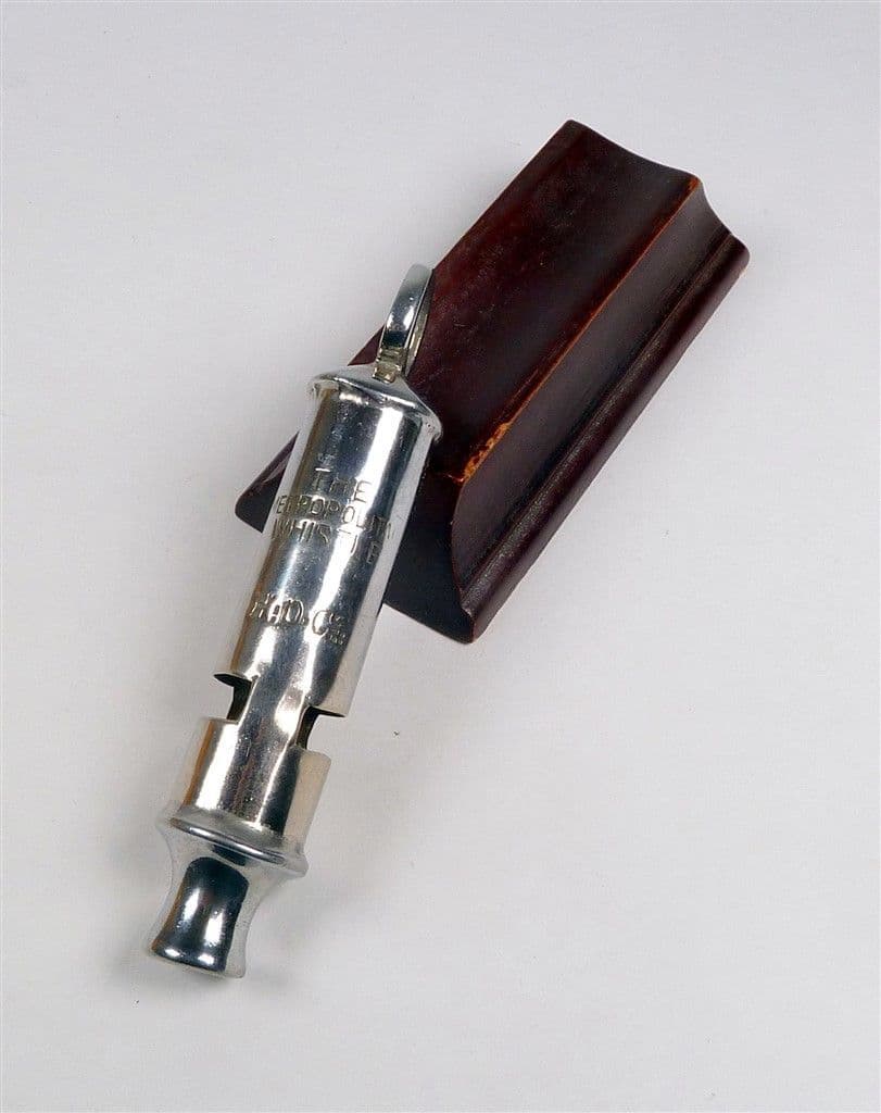 Original Vintage The Metropolitan Whistle Maker H D Co 1930s GSW Japan? Japanese? Police Military