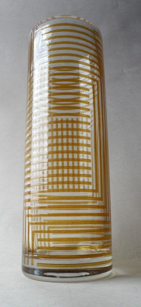 Post Vintage Egizia Glass Vase HWC Handle with Care Sottsass Associati Flavia Alves De Souza Circa 1995 (1)