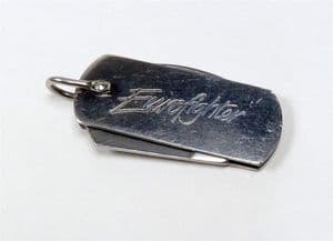 Post Vintage Eurofighter Typhoon Fighter Aircraft Plane Sheffield Folding Pocket Knife Knive Opener