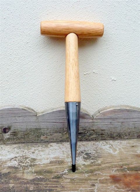 Post Vintage Garden Gardening Tool Dibber Metric Depth Measurement Bulb Seed Planting Digging