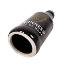 Post Vintage Kitchen Baking Ceramic Figural Guinness Made of More Bottle Pie Vent Funnel