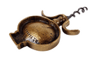 Scarce Antique Brass Brown's Chester Crypts Advertising 2 Finger Pull Corkscrew Reg No 1920/30s