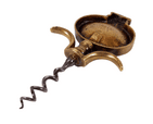 Scarce Antique Brass Brown's Chester Crypts Advertising 2 Finger Pull Corkscrew Reg No 1920/30s