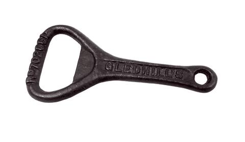 Scarce Antique Cast Iron Crown Cork Bottle Opener Gledhills Brewery Ashton-Under-Lyne 1923 Des Reg