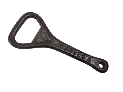 Scarce Antique Type A Cast Iron Crown Cork Bottle Opener Groves & Whitnall Ltd Salford Circa 1920s