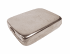 Scarce Antique Vesta Nickel Silver Plated Match Book Holder Advertising Davis Theatre Croydon 1930s