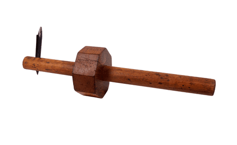 Scarce Antique Woodworking Tool Marples & Son Hibernia Registered 1884 Self Fastening Marking Gauge
