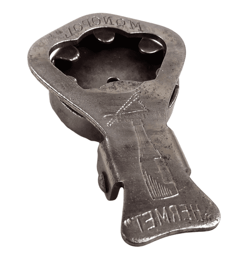 Scarce Vintage German Monopol Hermet Folding Pocket Bottle Opener Sealer Circa 1950s Made in Germany