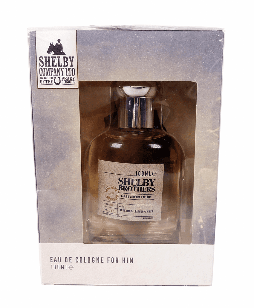 Sealed Boxed Mens Aftershave Eau de Cologne Shelby Brothers EDC For Him 100ml Peaky Binders