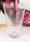 Set of 4 Vintage Lion Brewery Blackburn Ales GR478 George VI Pint Glasses 40s St Helens Mark Pub Bar