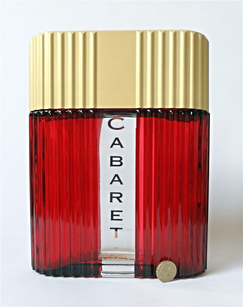 Shop Display Giant Factice 2004 Gres Cabaret Homme Glass Perfume Bottle Boxed Poss Drinks Decanter
