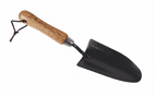 Traditional Garden Gardening Tool Kent Stowe Hand Trowel Ash Handle Carbon Steel Planting Cultivate