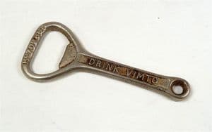 Vintage 1923 Design Registration Number Cast Iron Crown Cork Bottle Opener Drink Vimto