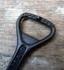 Vintage 1923 Registered Design Cast Iron Crown Cork Bottle Opener Cantrells Cantrell's Ginger Ale