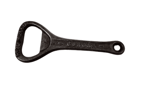 Vintage 1923 Registered Design Cast Iron Crown Cork Bottle Opener Corona Family Drinks Wales