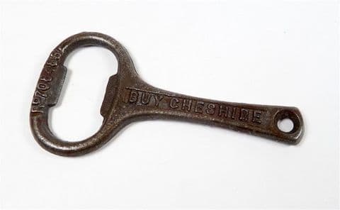 Vintage 1925 Reg Cast Iron Crown Cork Bottle Opener Buy Cheshire Better Milk WM Wide Mouth