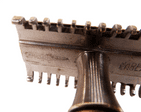 Vintage 1933 No.77 Gillette British Patent 363892 3 Piece Safety Razor Made in England Bakelite Case