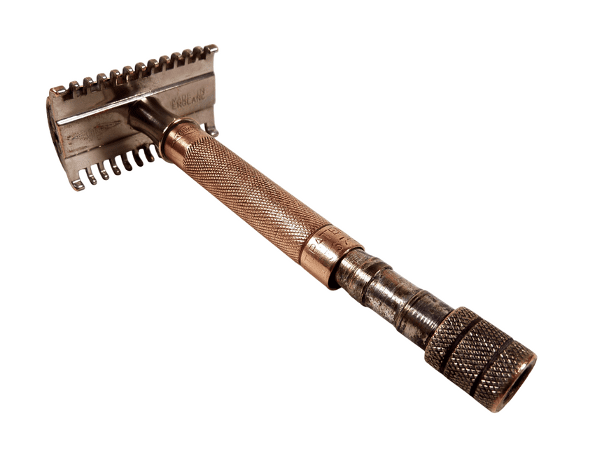 Vintage 1933 No 77 Gillette British Patent 363892 3 Piece Safety Razor ...