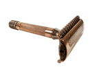 Vintage 1933 No.77 Gillette British Patent 363892 3 Piece Safety Razor Made in England Bakelite Case