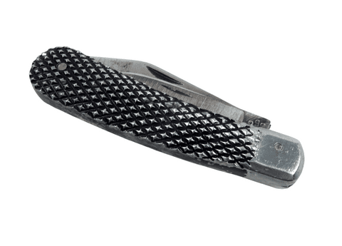 Vintage 1944 Prov Patent Warriss Sheffield Rodeo Folding Pocket Knife Military Navy Type Knurled WW2