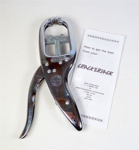 Vintage 1969 Chrome 3 in 1 Crackerjack Nut Ice Nutcrackers C.L. Rimes Arthritis Rheumatism Promo CE