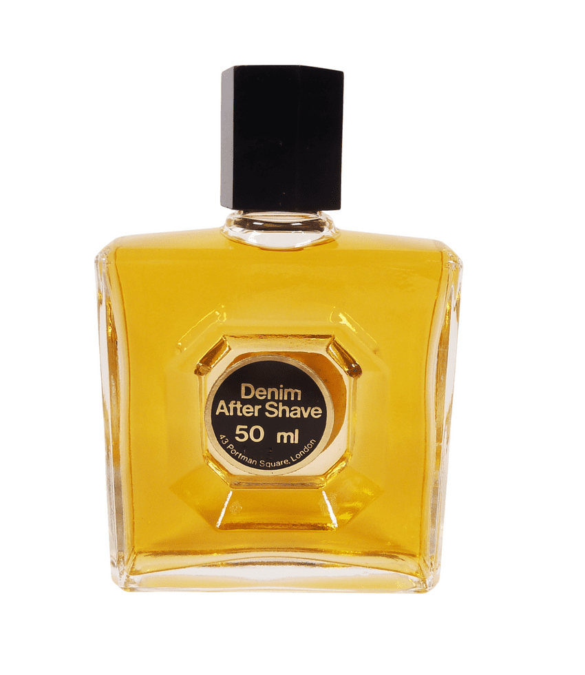 Vintage 1970s Mens After Shave D & W Gibbs Portman Square London Denim 50ml Unused Aftershave
