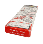 Vintage 1976 Chrome 3 in 1 Crackerjack Nut Ice Lobster Nutcrackers C.L. Rimes Arthritis Rheumatism